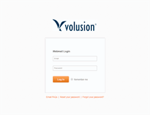 Tablet Screenshot of mail.volusion.com